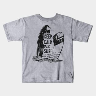 Keep Calm and Surf Kids T-Shirt